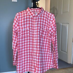 Old navy plaid button down